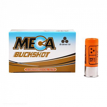 Патрон Meca к.12х70 Buck Shot/карт 8,6 1уп/10шт