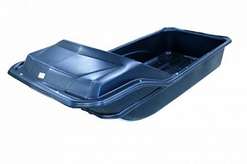 Сани рыбацкие Тайга 1700 с обвязкой, накладками, отбойником и капотом