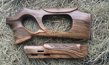 Приклад и цевье Вепрь СОК-94, Сок-95 (Вепрь-308) орех Ортопедический исп.№1