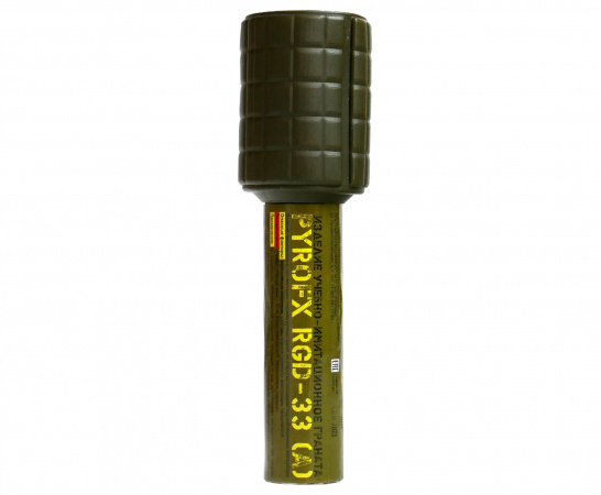 Граната пиротехническая (имитационная) RGD-33 (A) (акустика) PYROFX