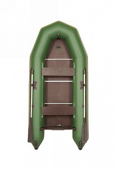 Лодка Лоцман М-320 (киль+слань) зеленая
